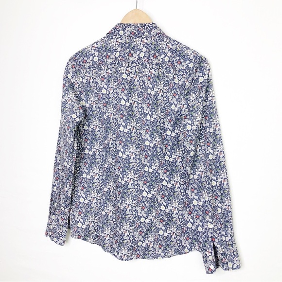 Liberty art Fabrics for jcrew, floral, print button down shirt - Picture 3 of 10
